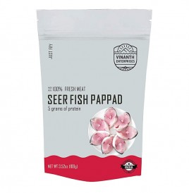 Vinanth Enterprises Seer Fish Pappad   Pack  100 grams
